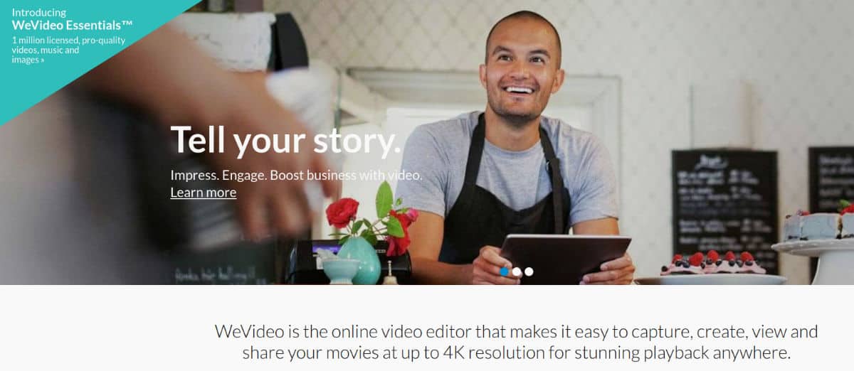 Wevideo: Beste online videobewerkingsprogramma Youtube, Instagram + Stories