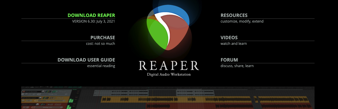 Beste podcastsoftware voor Windows: Reaper