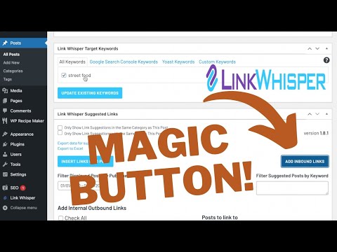 Link Whisper Pro WordPress plugin tutorial: interne links toevoegen aan een blogpost